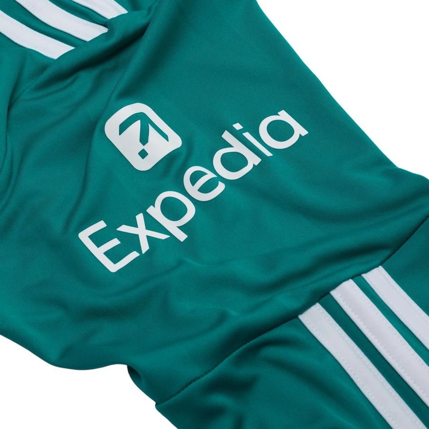 shoulder view of the adidas Liverpool FC 2025/26 Third Long Sleeve Jersey