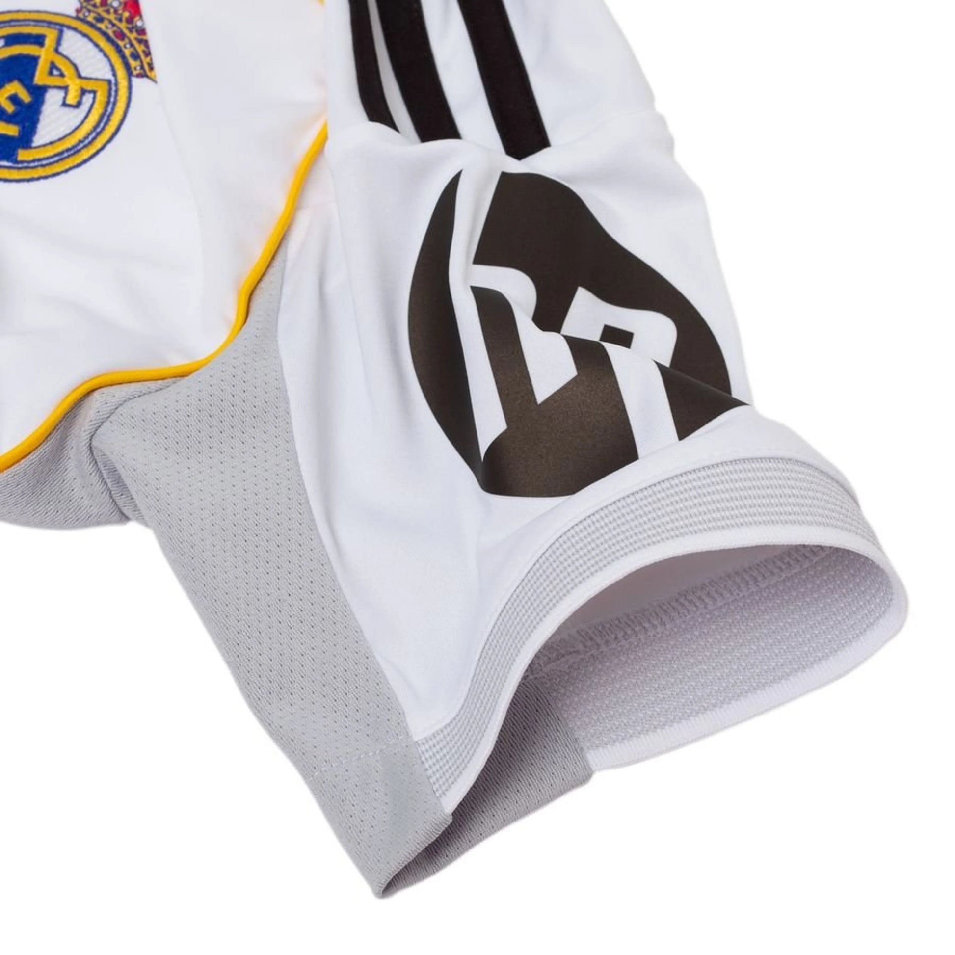 shoulder view of the adidas Real Madrid Home Shirt 2025/26 Women - White/Black