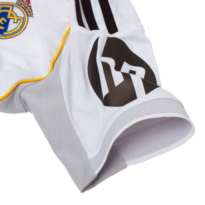 shoulder view of the adidas Real Madrid Home Shirt 2025/26 Women - White/Black