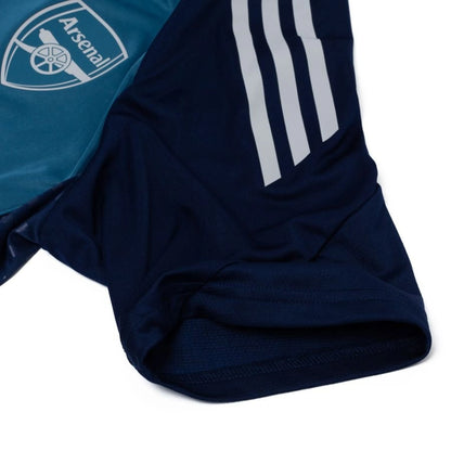 shoulder view of the Adidas Arsenal 2025/26 Training T-Shirt Tiro 25