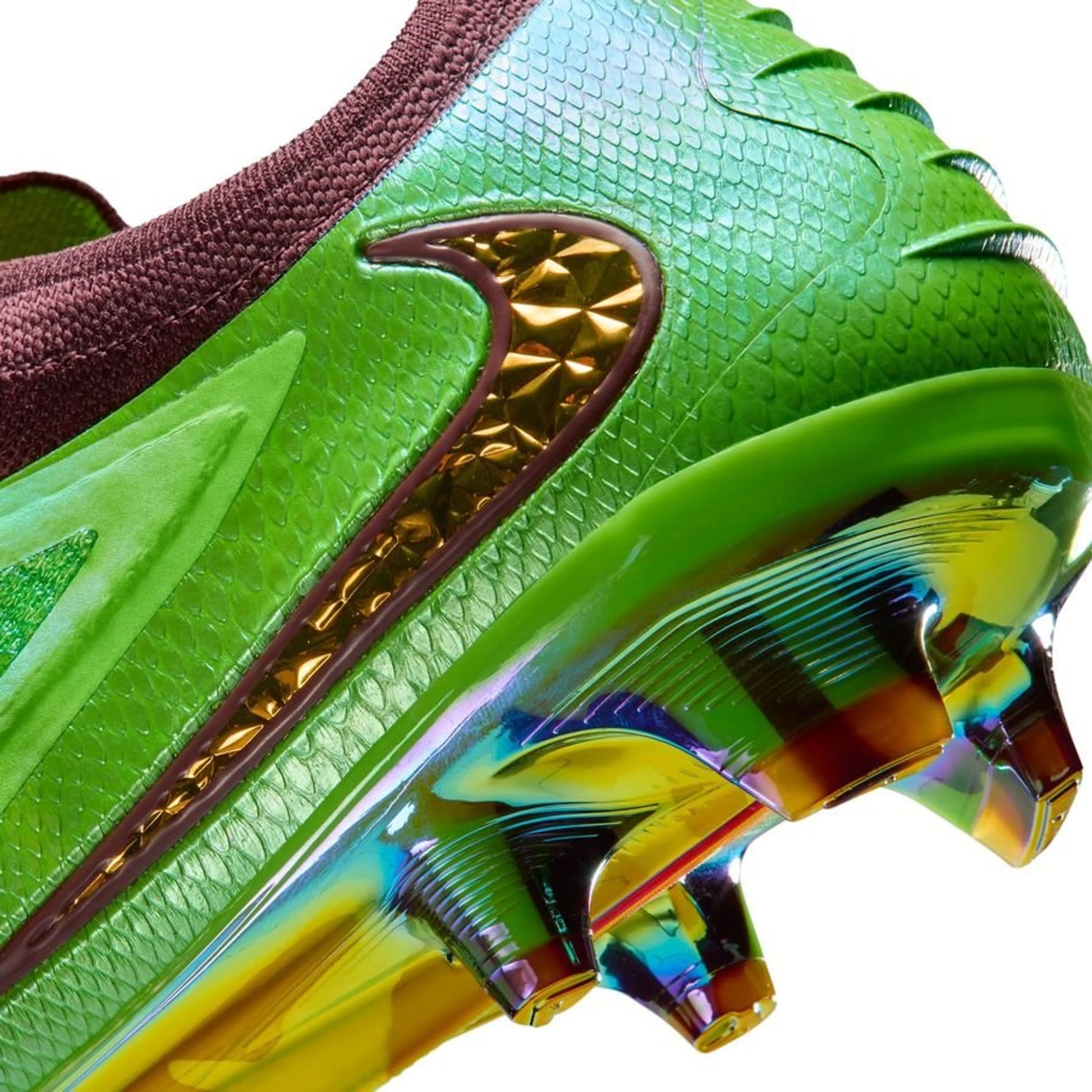 side back view of the Nike Phantom 6 Elite Low Cut FG Travis Scott Cactus Jack