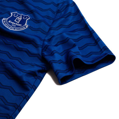 side view of the Castore Everton 2025/26 Home Blue Shirt