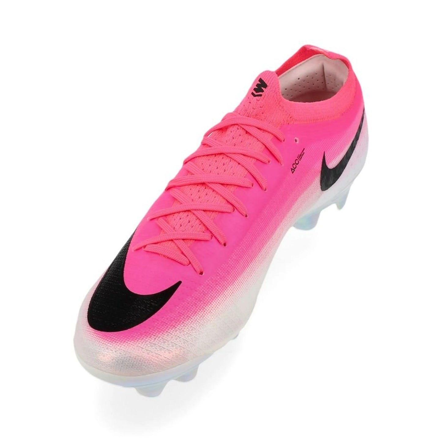 side view of the Nike Mercurial Vapor 17 Elite FG in Pink / White / Black (Breakout Pack)