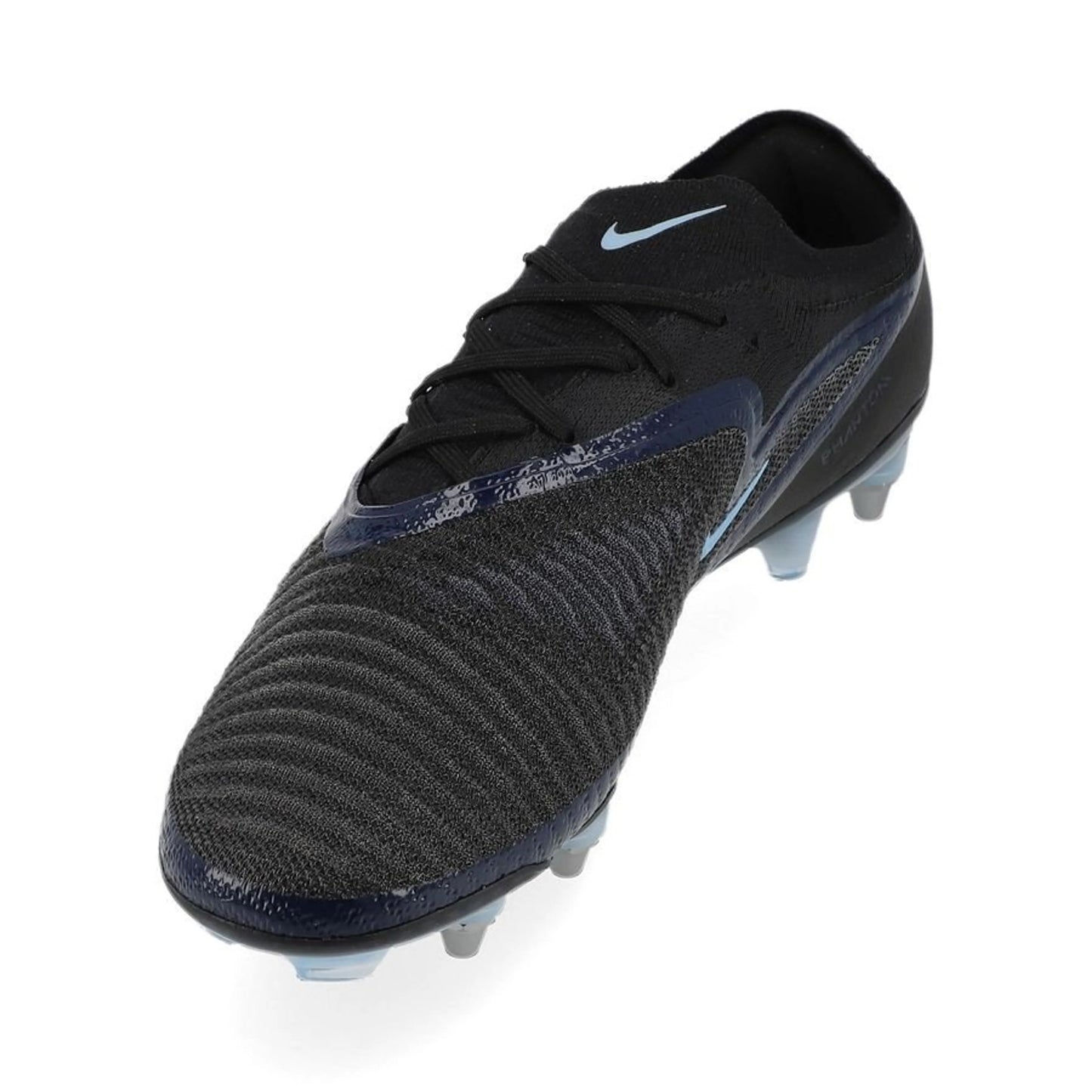 side view of the Nike Phantom 6 Elite Low Cut SG-PRO from the stealthy Shadow Pack
