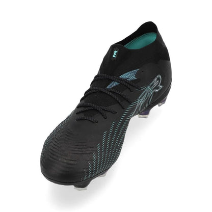 side view of the PUMA Future 9 Ultimate FG in Black from the Eclipse Pack