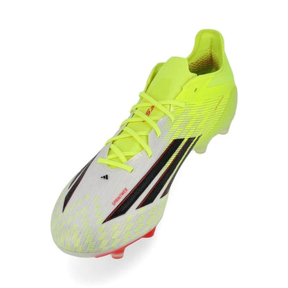 side view of the adidas F50 Elite AG in Yellow / Black / Red (Born For Goals Pack)