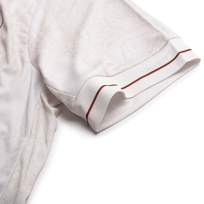 sleeve view of the EA7 SSC Napoli 2025/26 Away White Shirt