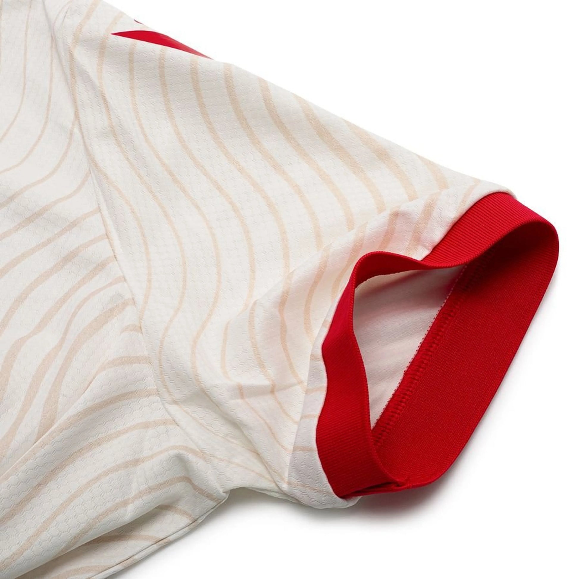 sleeve view of the Macron Albania Away Shirt World Cup 2026