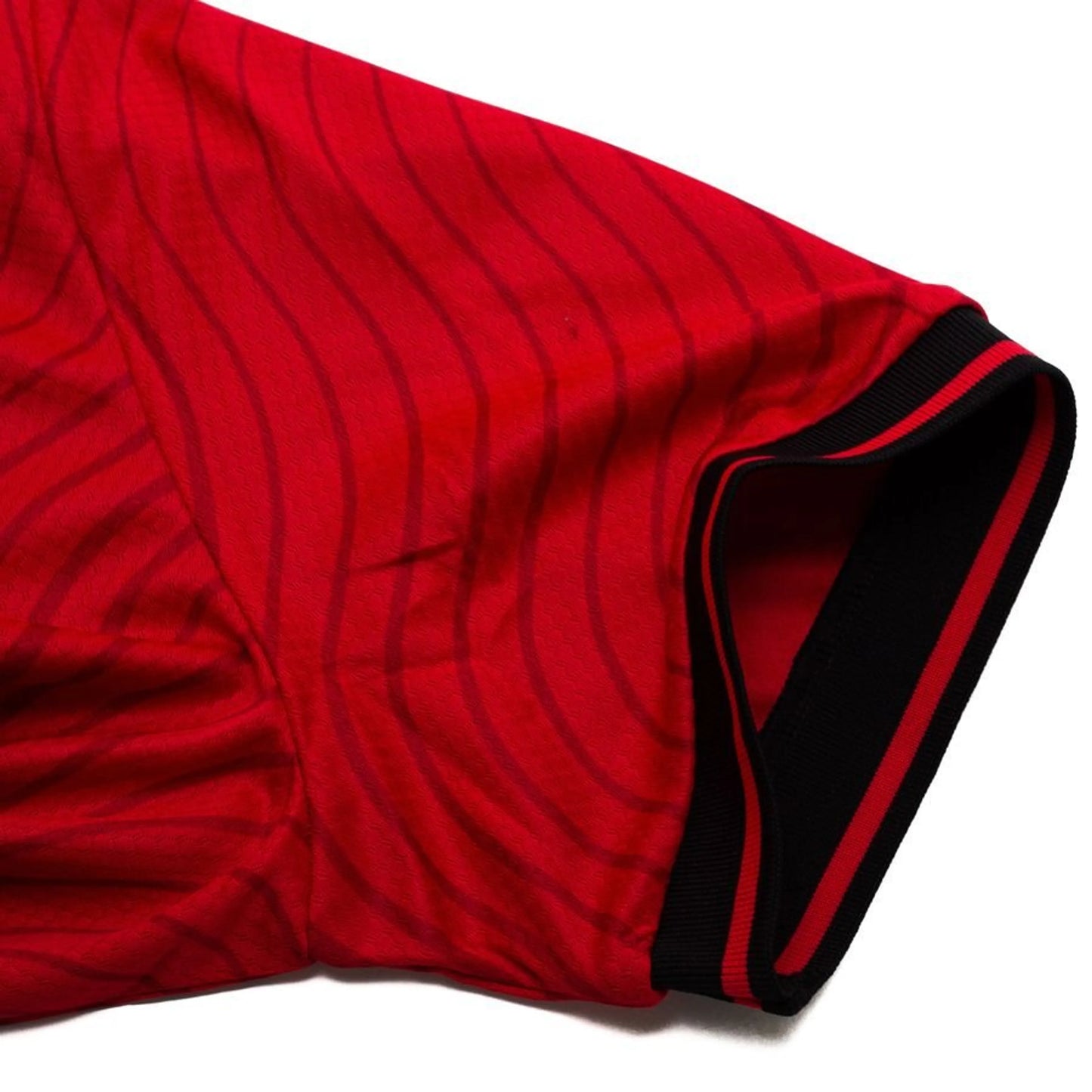 sleeve view of the Macron Albania Home Shirt World Cup 2026
