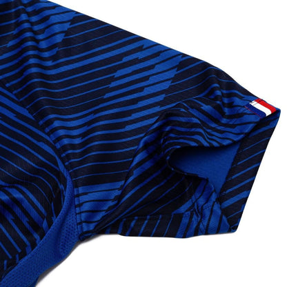 sleeve view of the Nike France Women's Home Shirt World Cup 2026 - Blue