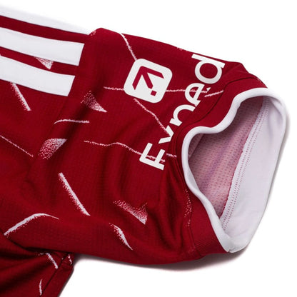 sleeve view on the adidas Liverpool FC Home Shirt 2026/27