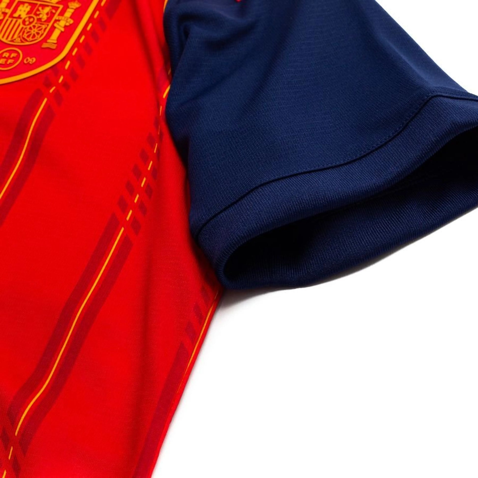sleeve view of the adidas Spain Women's Home Shirt World Cup 2026 - Red