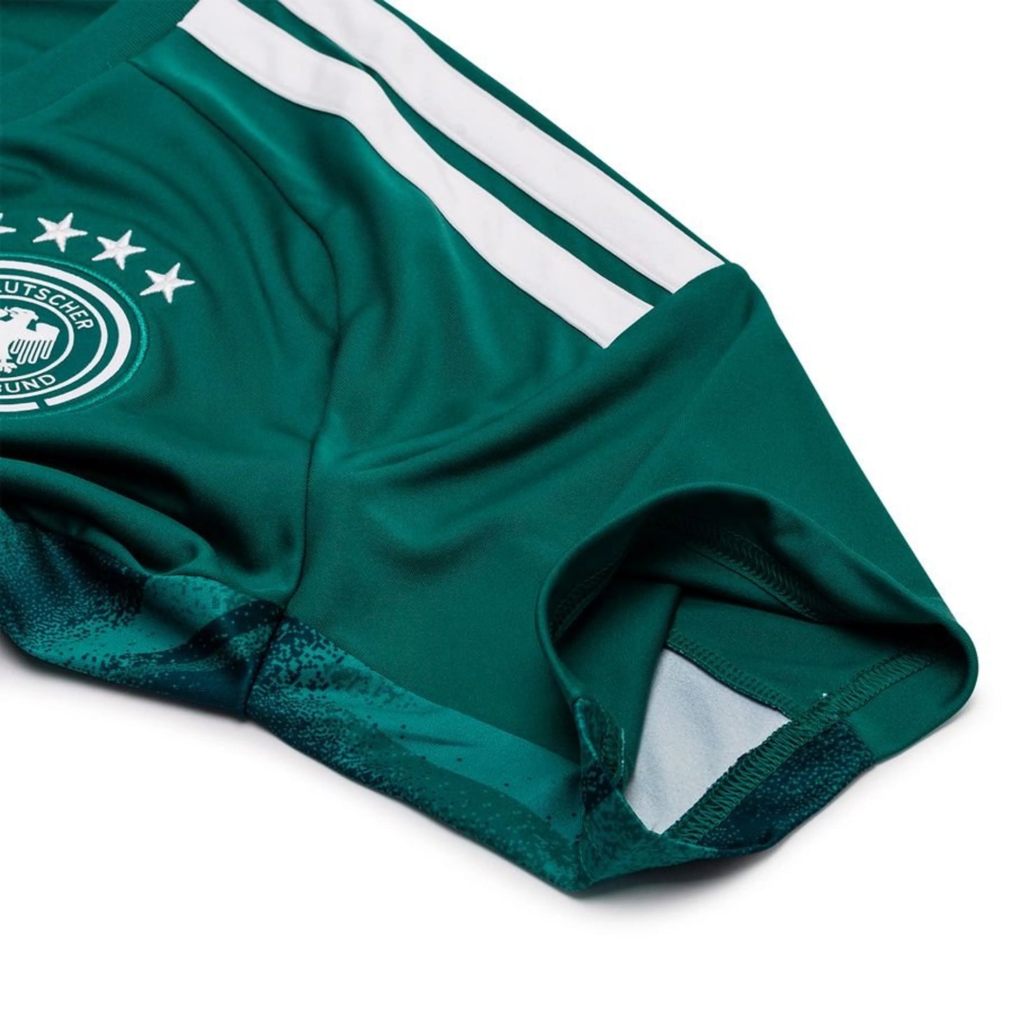sleeve view of the adidas Germany 2026 World Cup Goalkeeper Jersey in Green