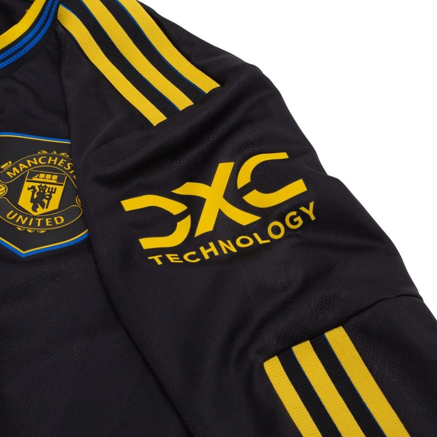 sleeve view of the adidas Manchester United 2025/26 Third Jersey Long Sleeves