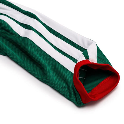 sleeve view of the adidas Mexico 2026 World Cup Home Long Sleeve Shirt - Bold Green