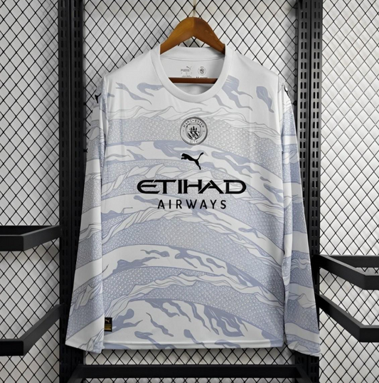 special edition Manchester City 24/25 Puma Year of the Dragon Long Sleeve Jersey