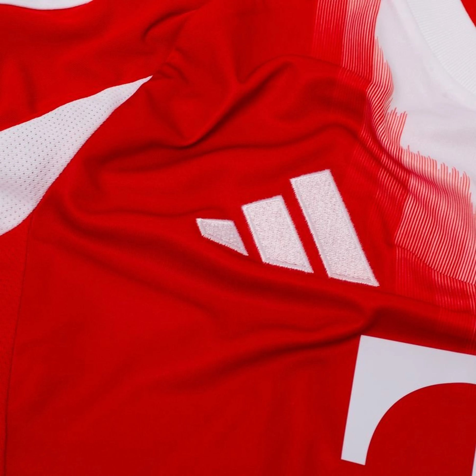 sponsor logo Adidas Bayern Munchen 2025/26 Home Long Sleeve Jersey