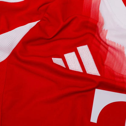 sponsor logo Adidas Bayern Munchen 2025/26 Home Long Sleeve Jersey
