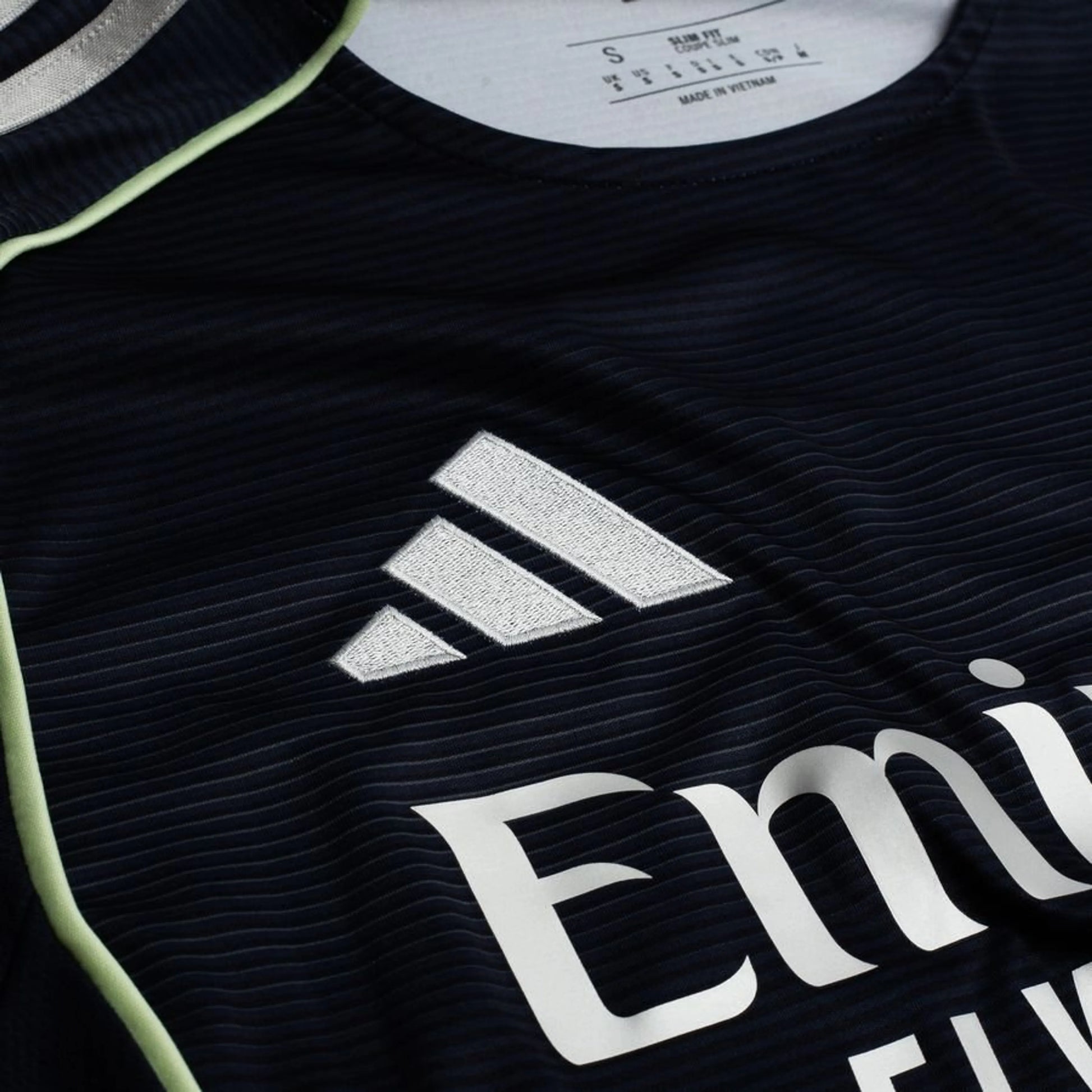 sponsor logo Adidas Real Madrid 2025/26 Away Long Sleeve Jersey