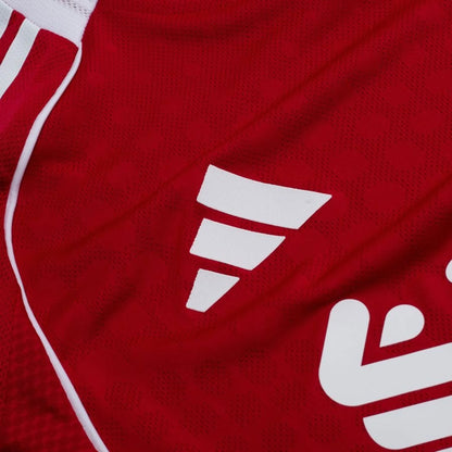 sponsor logo on the adidas Liverpool FC 2025/26 Home Jersey