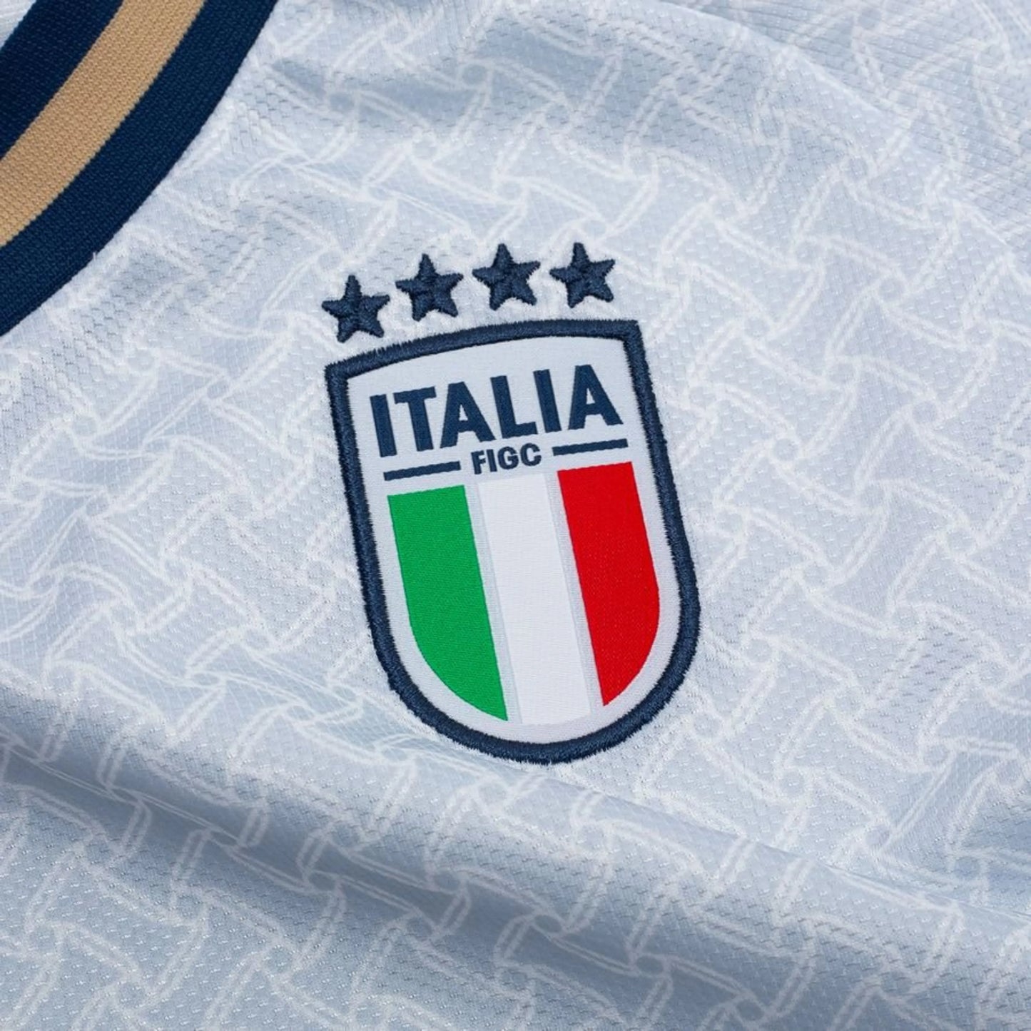 team logo view of the adidas Italy Away Shirt 2026/27 Women - White