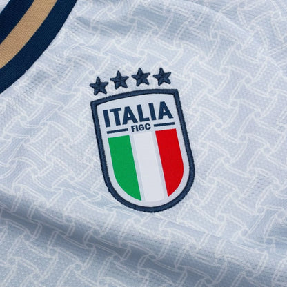 team logo view of the adidas Italy Away Shirt 2026/27 Women - White