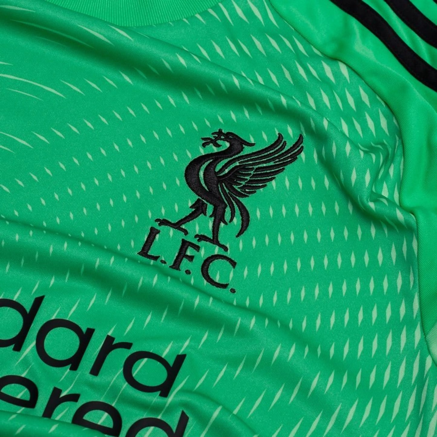 team logo on the adidas Liverpool FC 2025/26 Goalkeeper Jersey