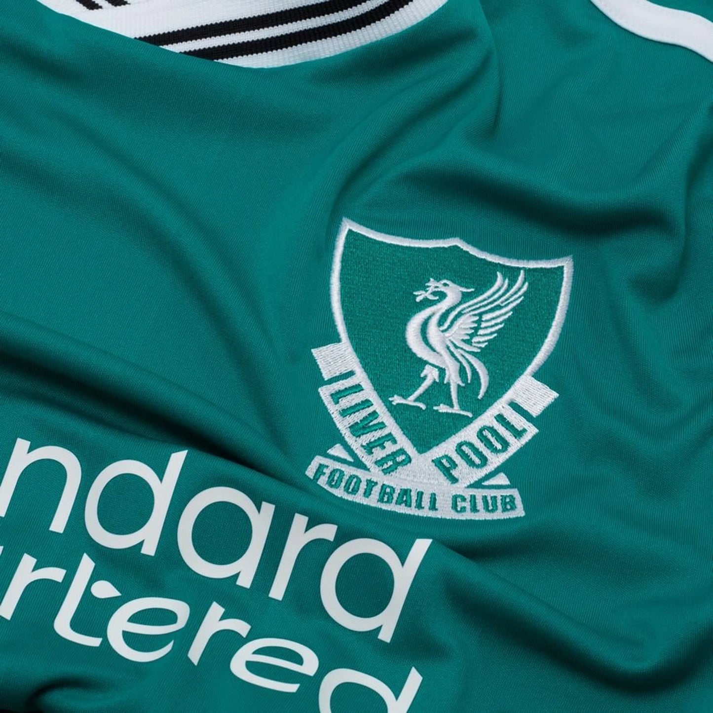 team logo on the adidas Liverpool FC 2025/26 Third Long Sleeve Jersey