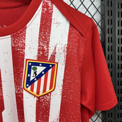team logo on the Nike Atletico Madrid 25/26 Pre-Match Jersey