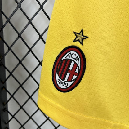 team logo view of the AC Milan 25/26 Third Yellow Shorts
