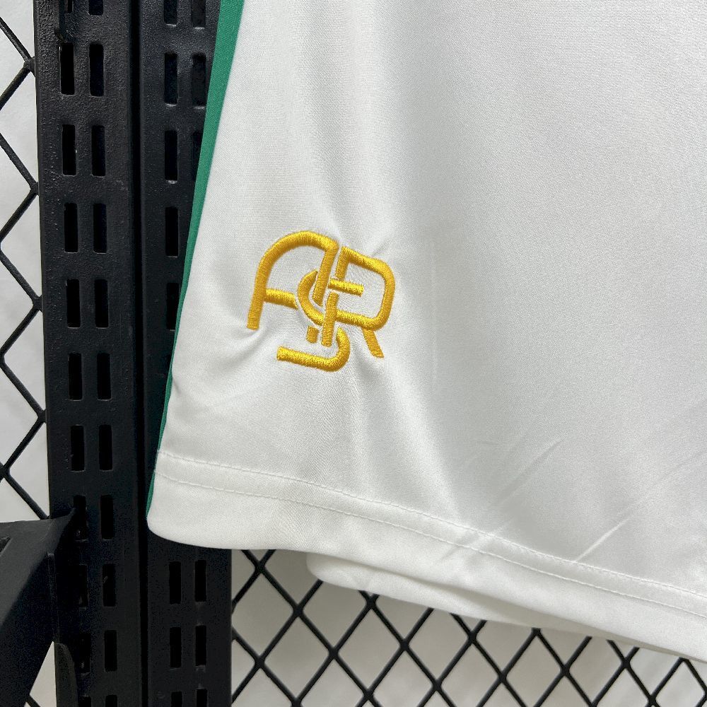 team logo view on the AS Roma 25/26 Third White Shorts