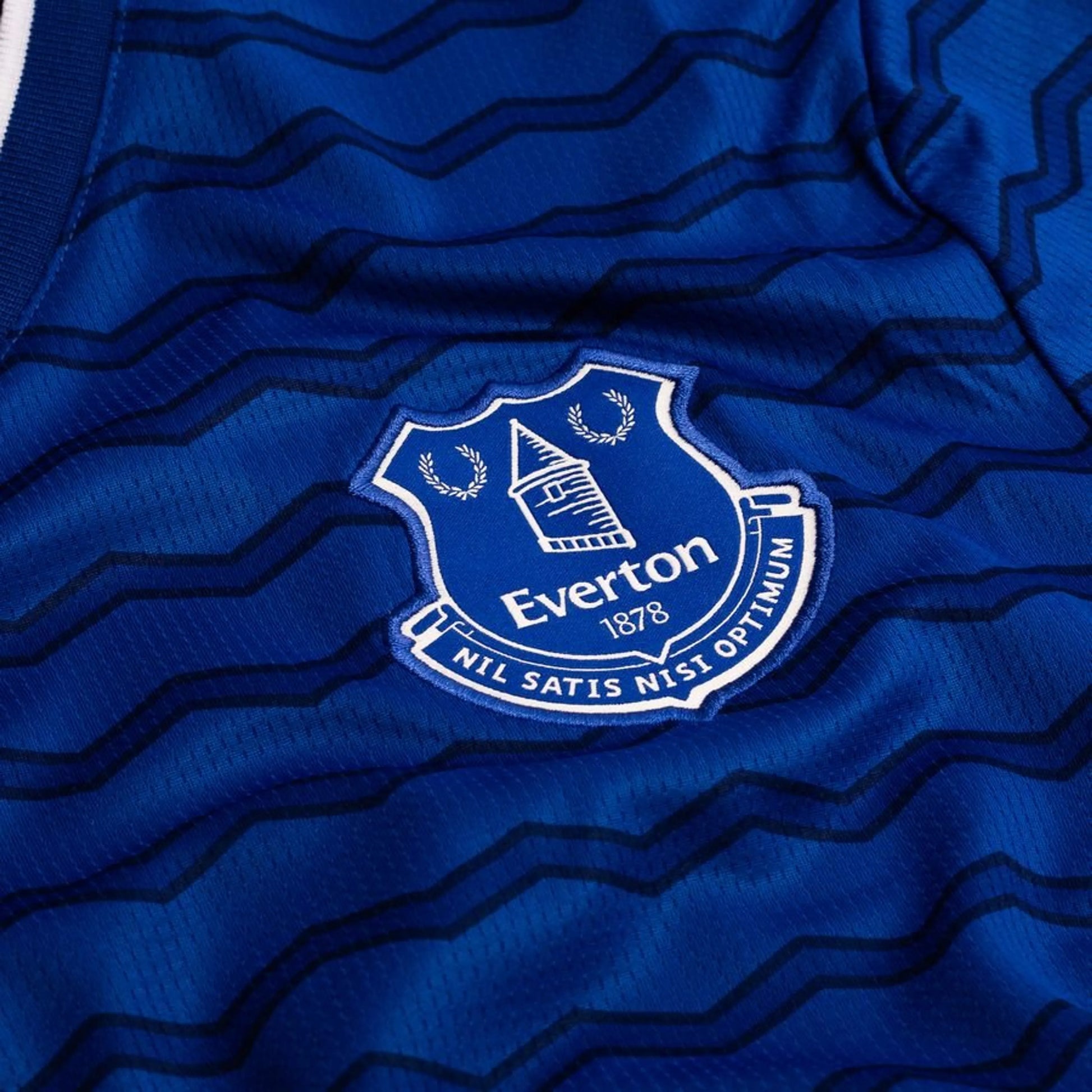 team logo view on the Castore Everton 2025/26 Home Blue Shirt