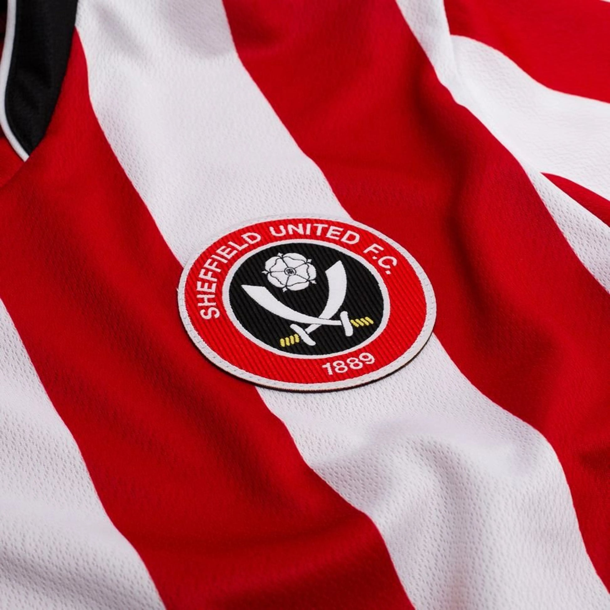 team logo view on the Erreà Sheffield United Home Shirt 2025/26