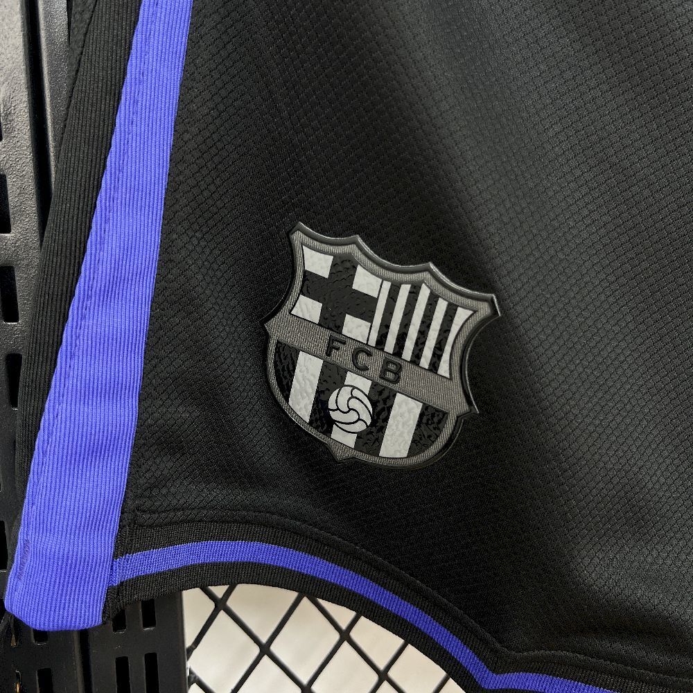team logo view on the FC Barcelona x Kobe Bryant 25/26 Pre-Match Black Shorts