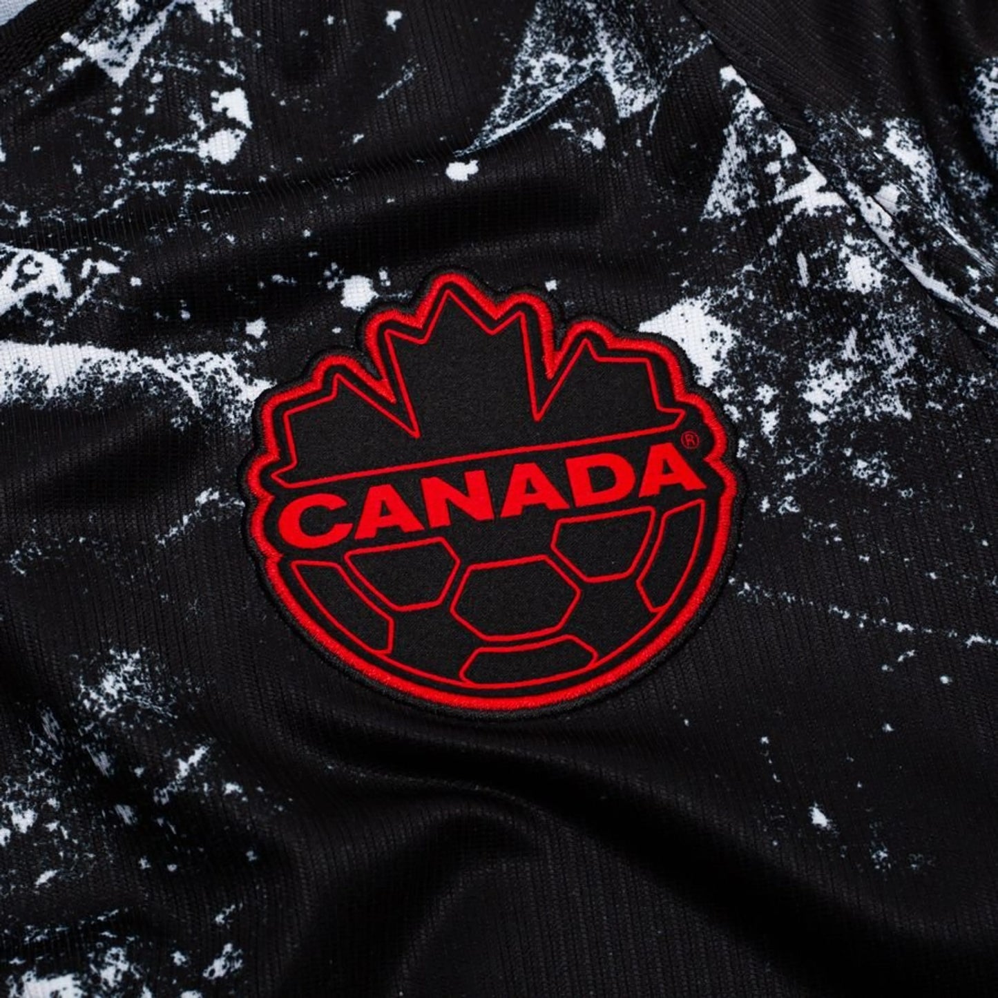 team logo view on the Nike Canada World Cup 2026 Away Shirt