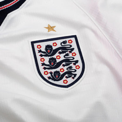team logo view of the Nike England World Cup 2026 Home White Shirt