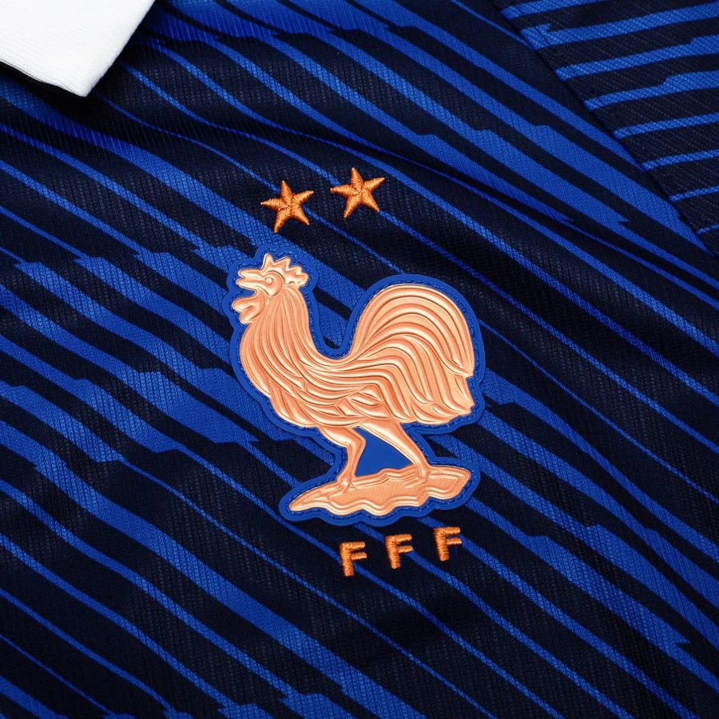 team logo view of the Nike France Women's Home Shirt World Cup 2026 - Blue