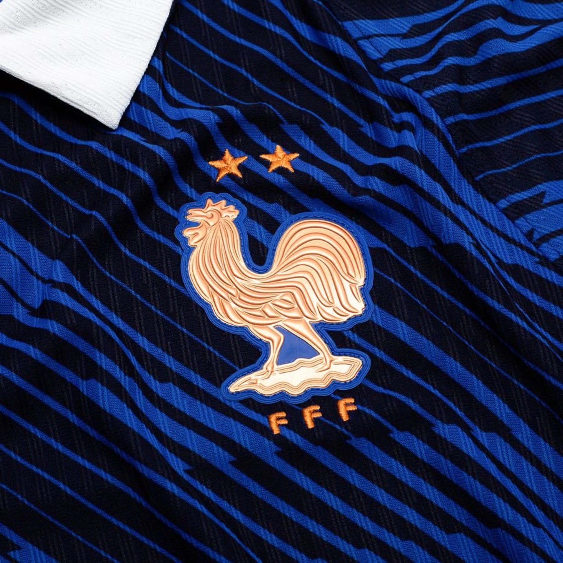 team logo view of the Nike France World Cup 2026 Home Blue Shirt
