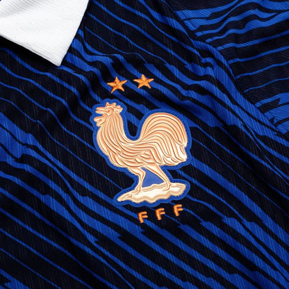 team logo view of the Nike France World Cup 2026 Home Blue Shirt