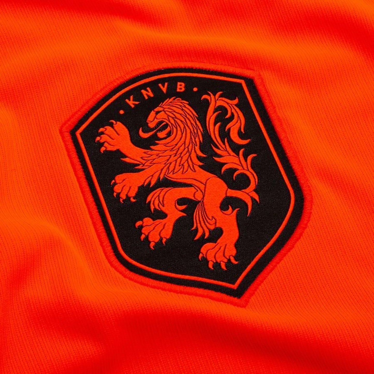 team logo view of the Nike Holland Womens Home Shirt World Cup 2026 - Orange