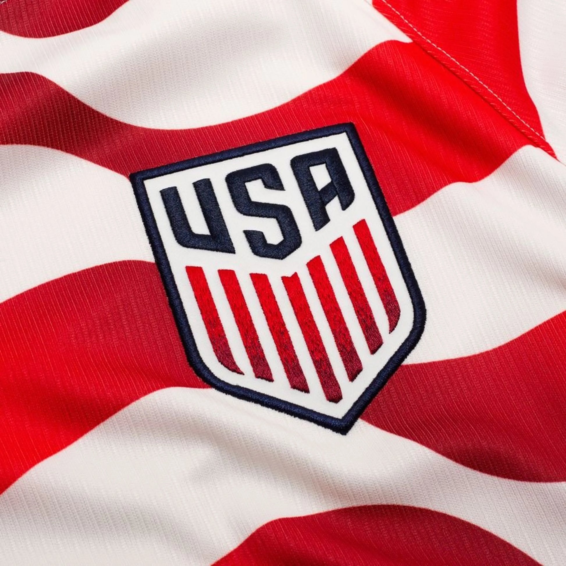 team logo view on the Nike USA World Cup 2026 Home Shirt