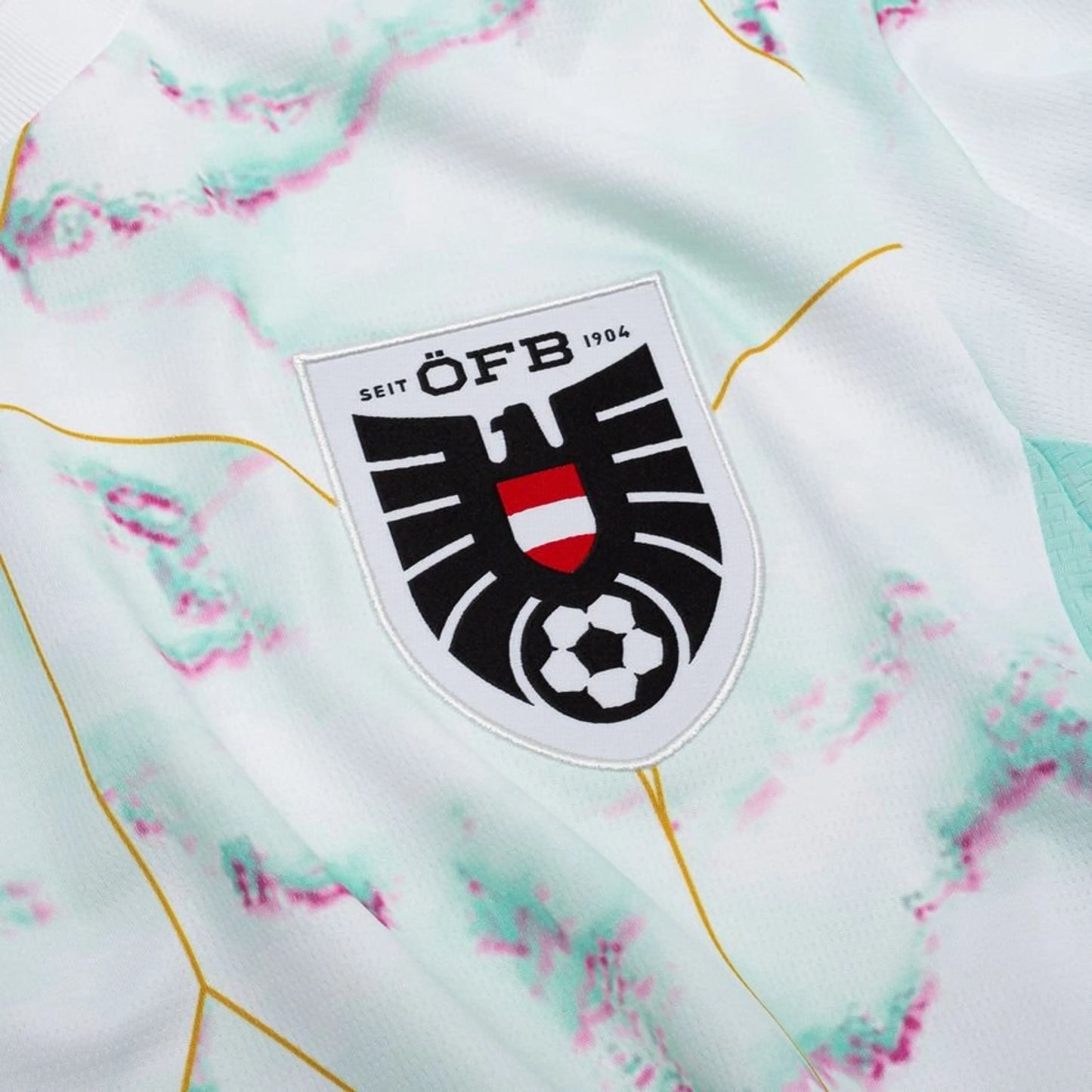 team logo view of the PUMA Austria World Cup 2026 Away Shirt
