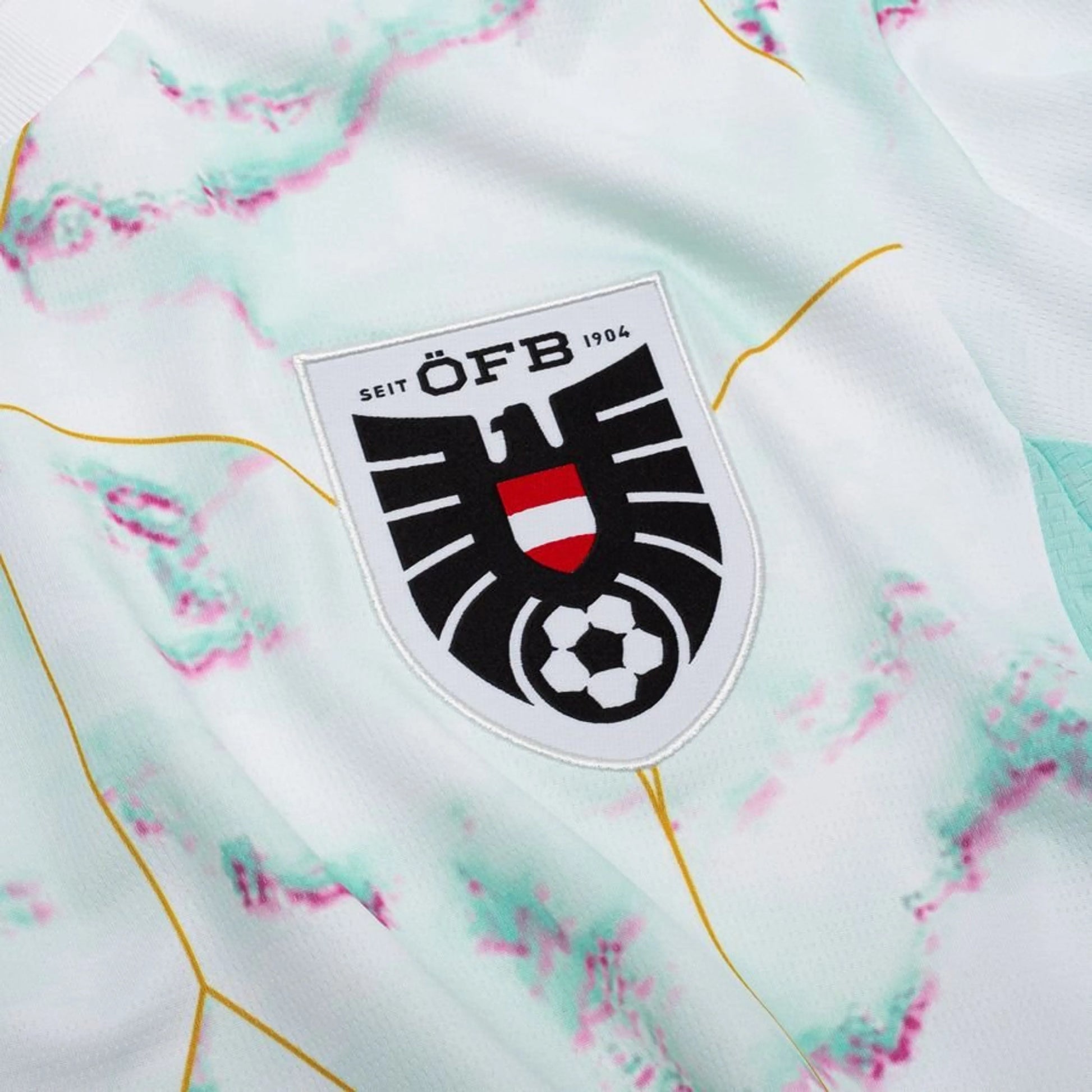 team logo view of the PUMA Austria World Cup 2026 Away Shirt
