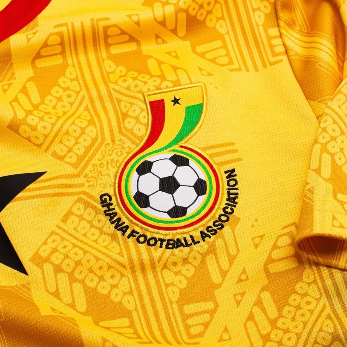 team logo view of the PUMA Ghana World Cup 2026 Away Shirt