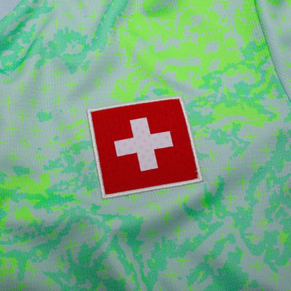 team logo view of the PUMA Switzerland World Cup 2026 Away Shirt