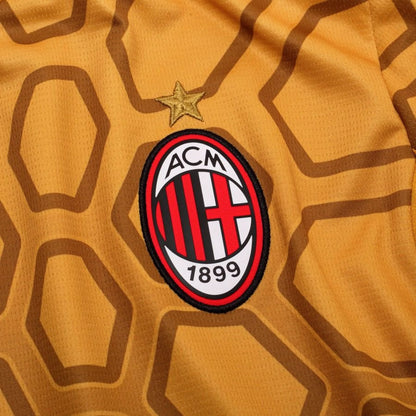 team logo view of the Puma AC Milan Goalkeeper Shirt 2026/27 - Orange
