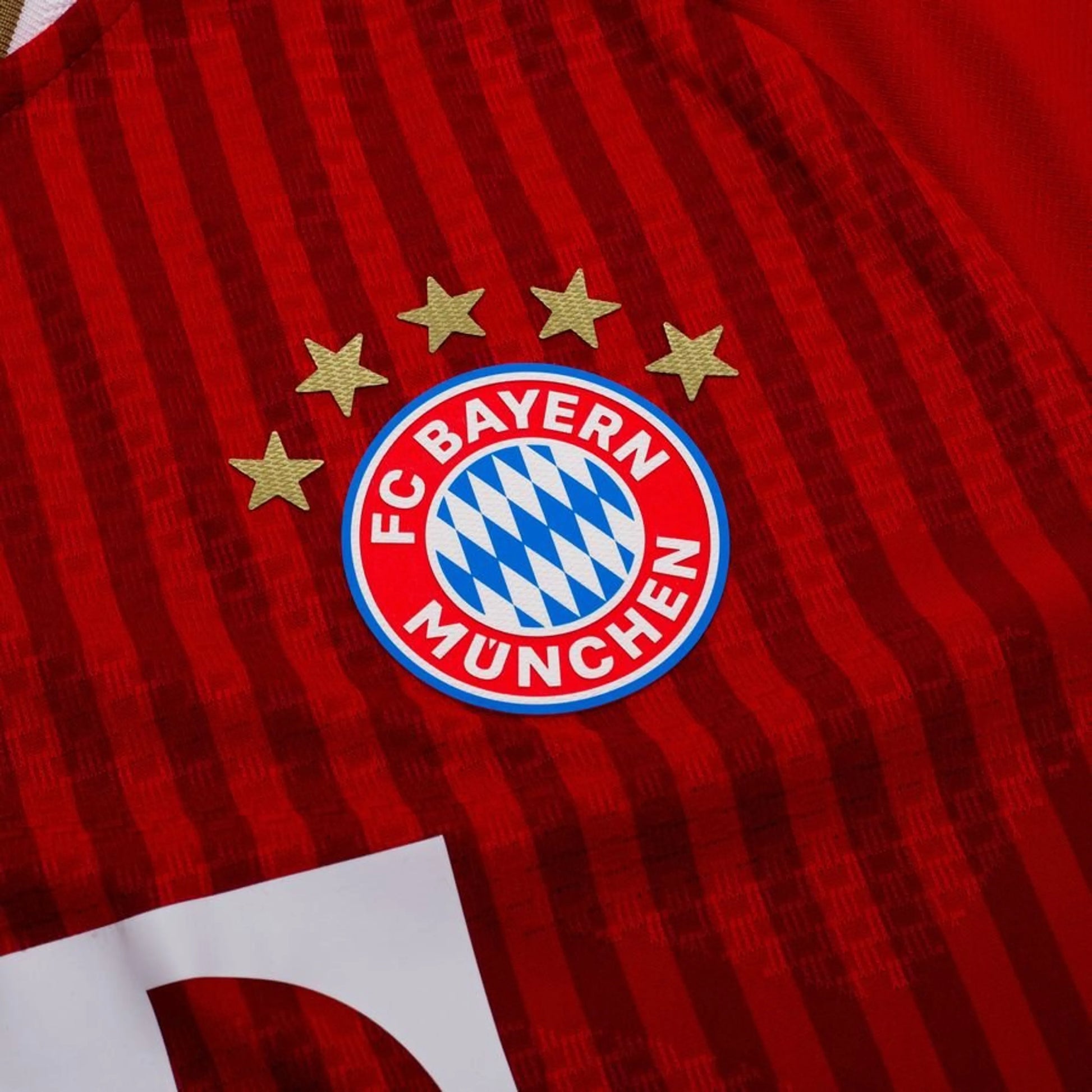 team logo view of the adidas FC Bayern München Home Shirt 2026/27
