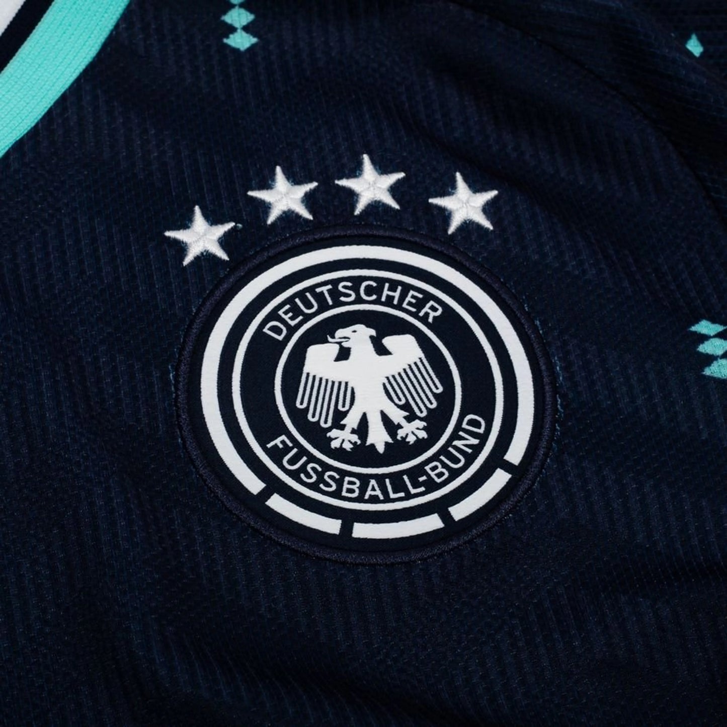 team logo view on the adidas Germany World Cup 2026 Away Shirt Long Sleeves
