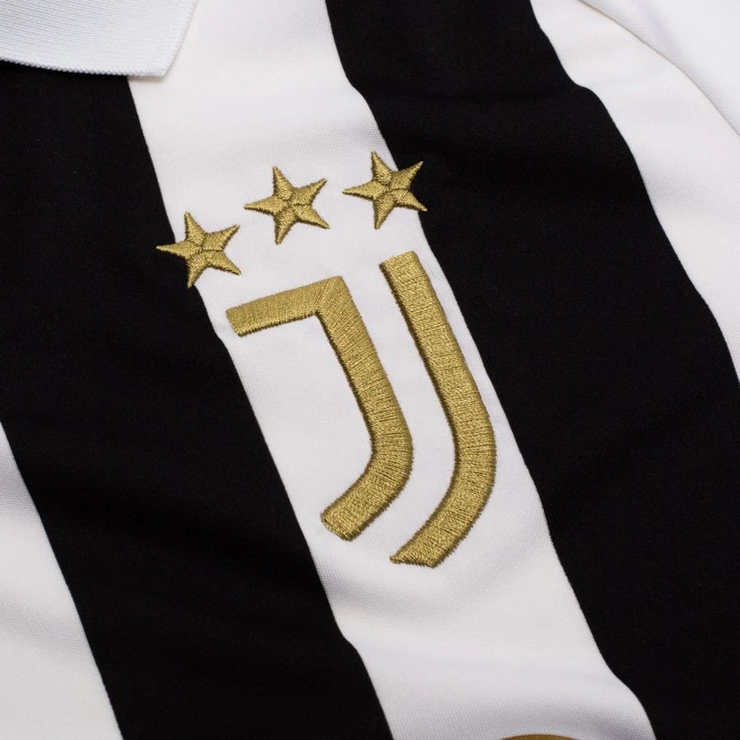 team logo view of the adidas Juventus Home Long Sleeve Shirt 2026/27
