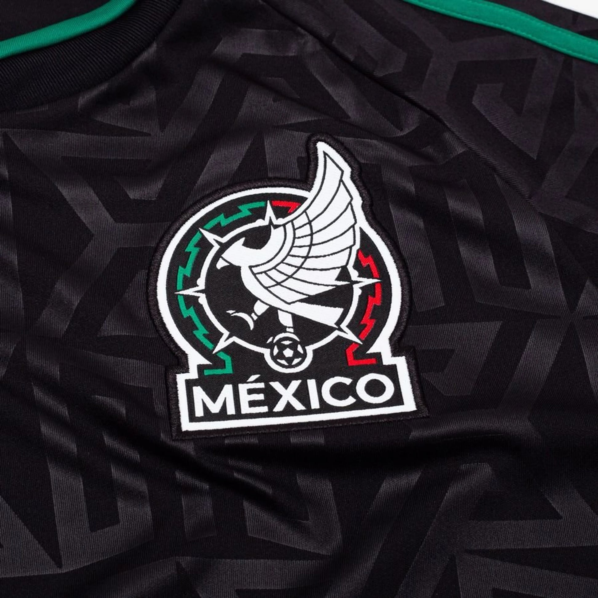 team logo view of the adidas Mexico Third Shirt World Cup 2026 